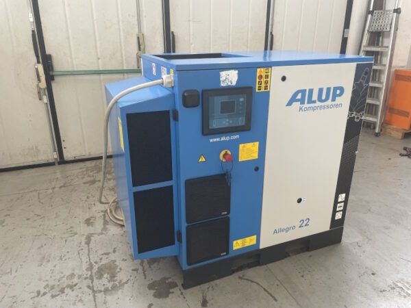 Compressore usato ALUP Allegro 22 vista laterale sinistra